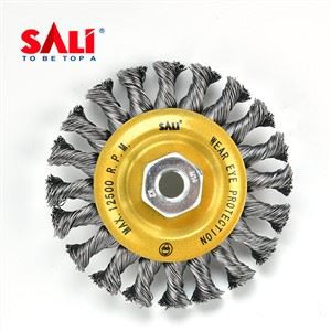 Sali Runde Twisted Wire Brush Industriereinigung Bürsten zum Polieren